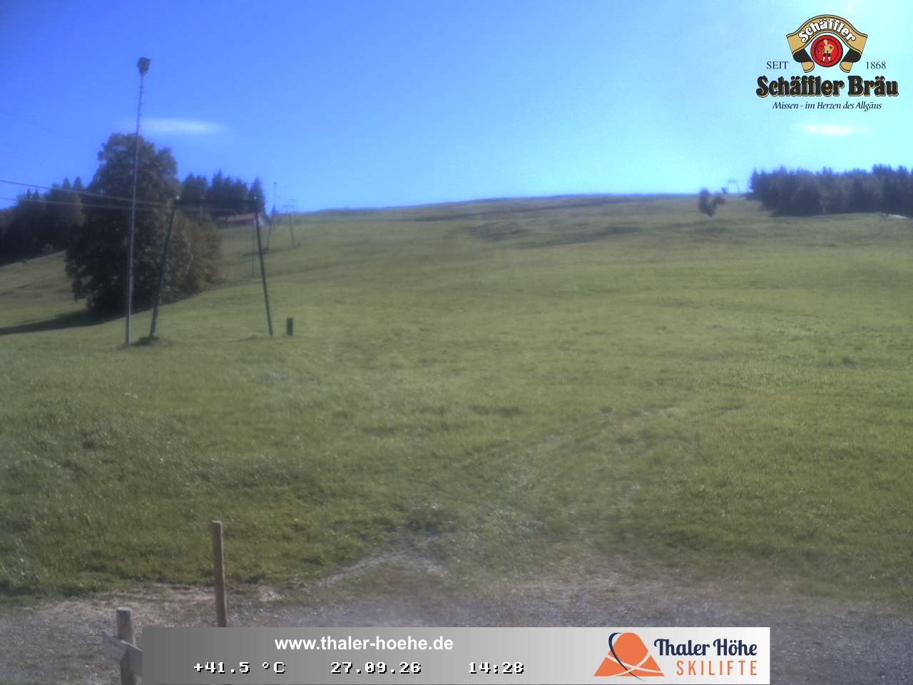 Archiv Foto Webcam Thalerhöhe bei Immenstadt