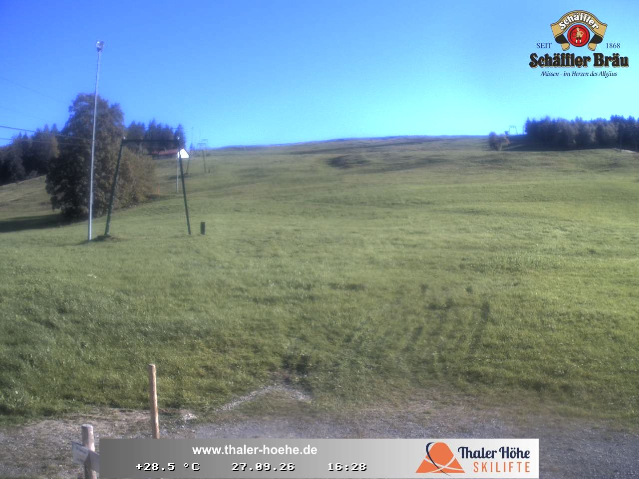 Archiv Foto Webcam Thalerhöhe bei Immenstadt
