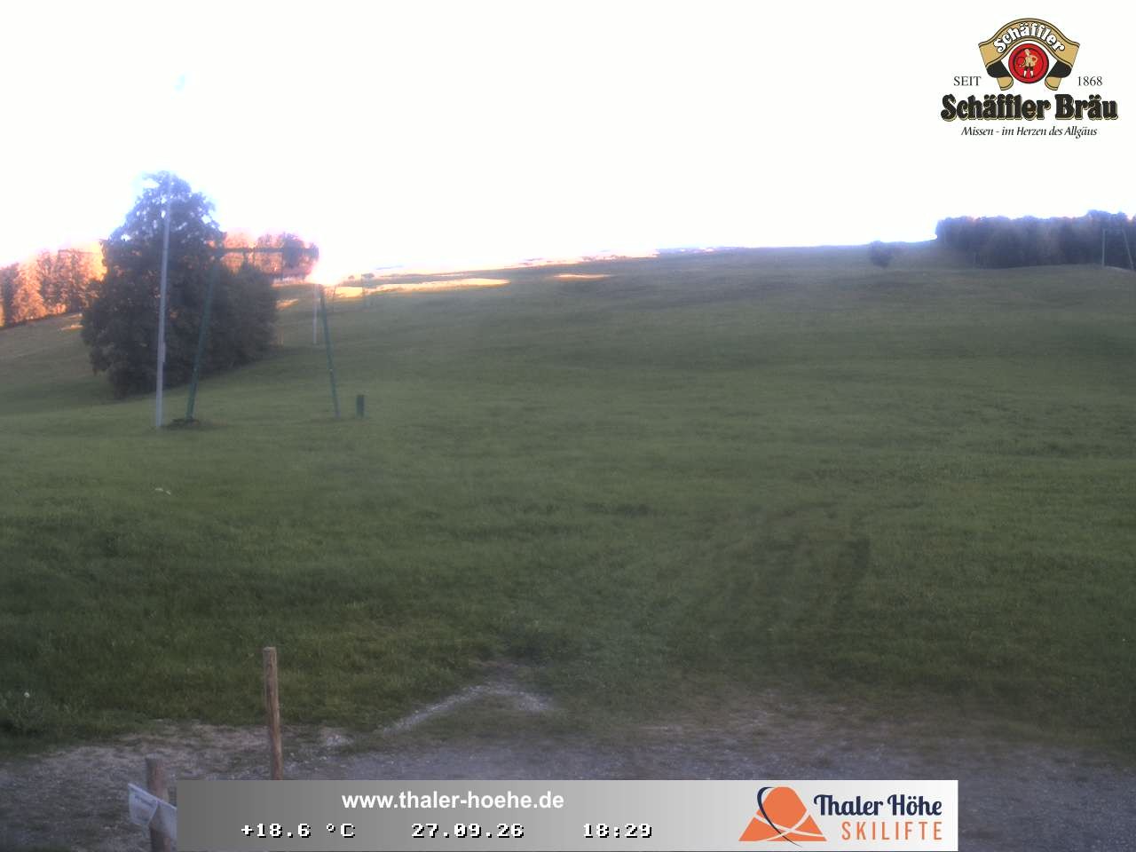 Archiv Foto Webcam Thalerhöhe bei Immenstadt