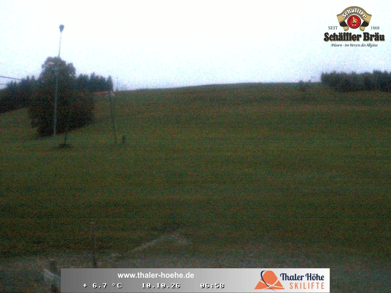 Archived image Webcam Thalerhöhe near Immenstadt