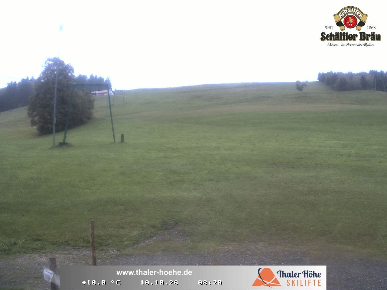Archived image Webcam Thalerhöhe near Immenstadt