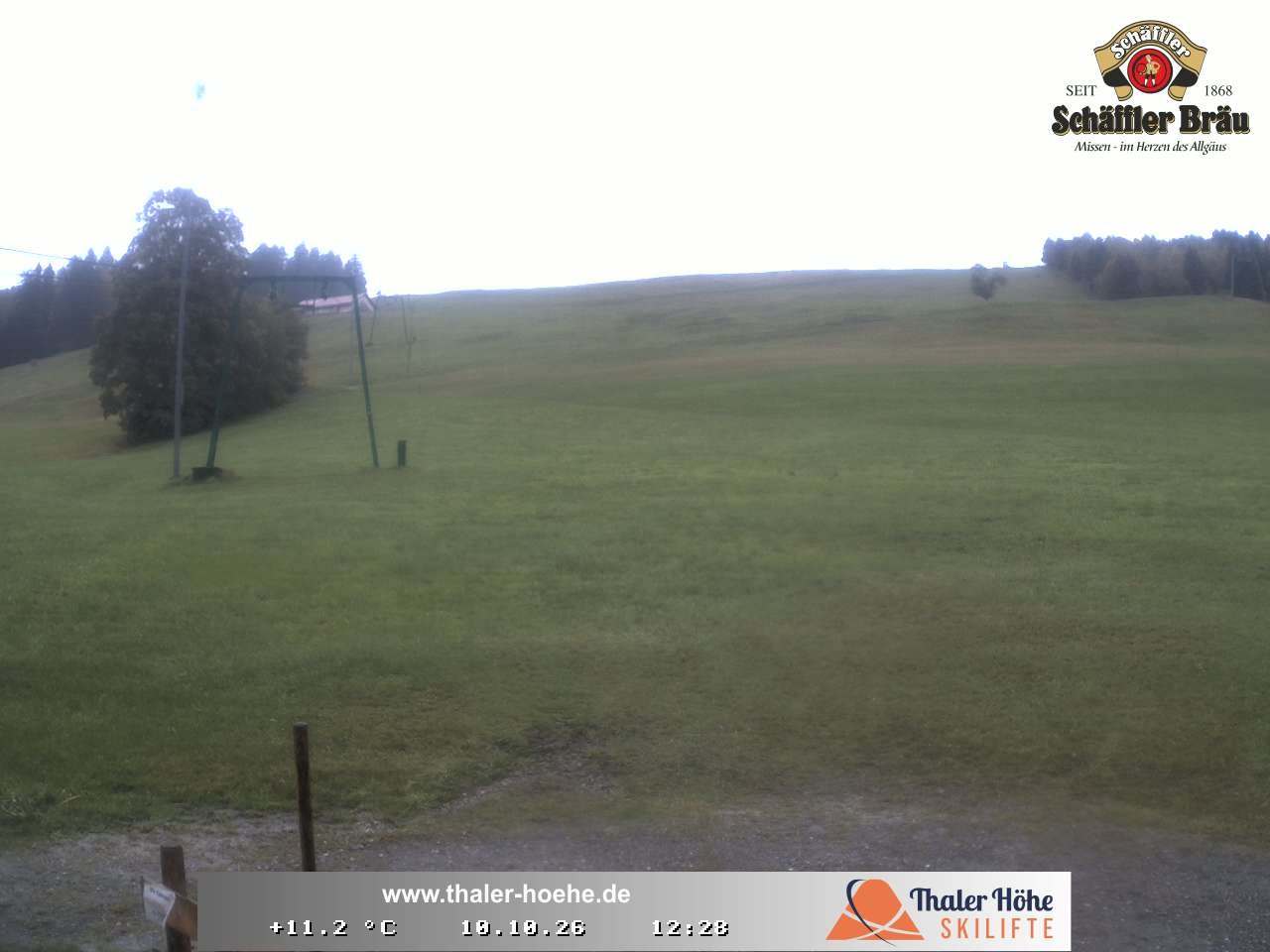 Archived image Webcam Thalerhöhe near Immenstadt