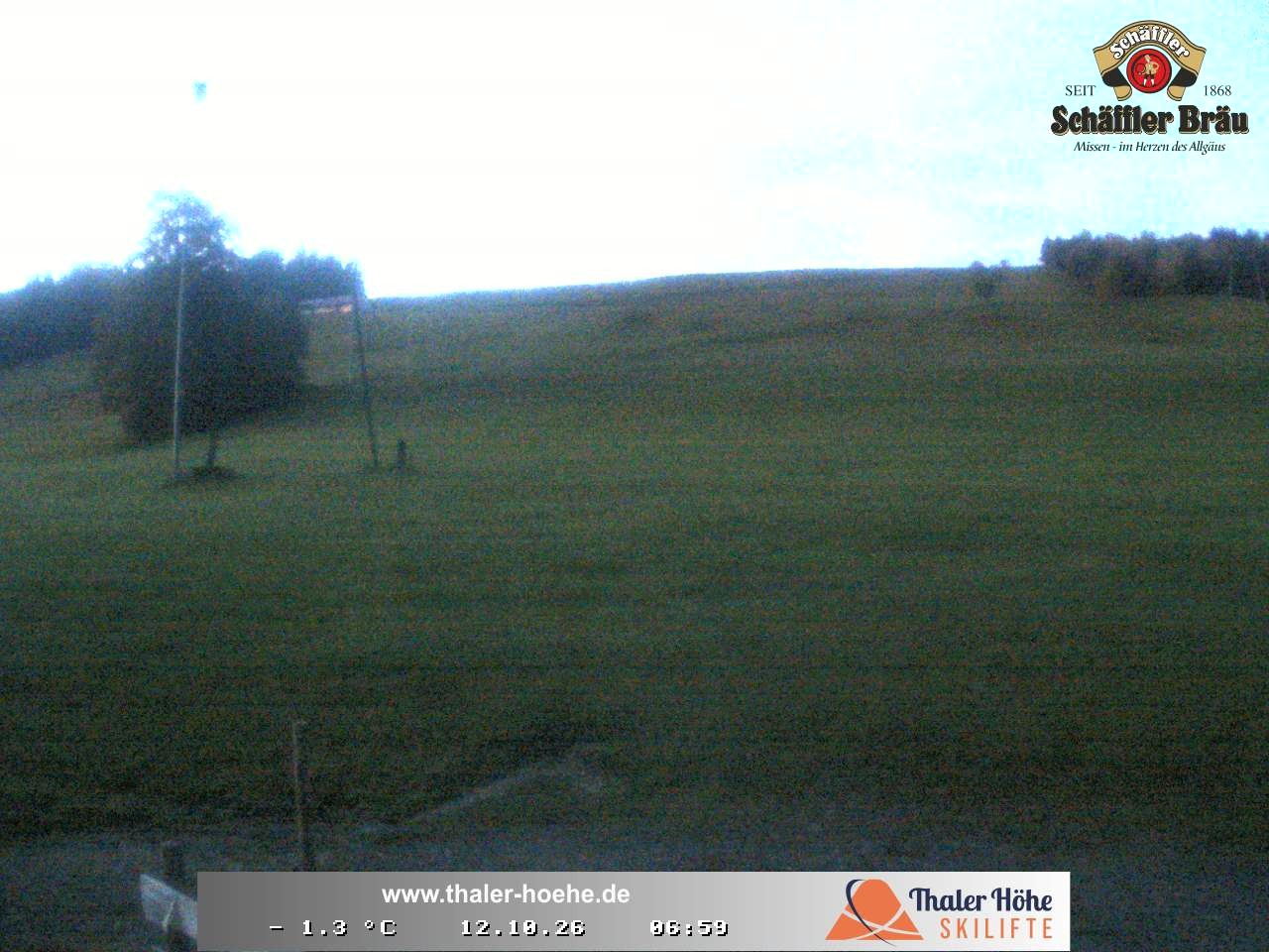 Archiv Foto Webcam Thalerhöhe bei Immenstadt