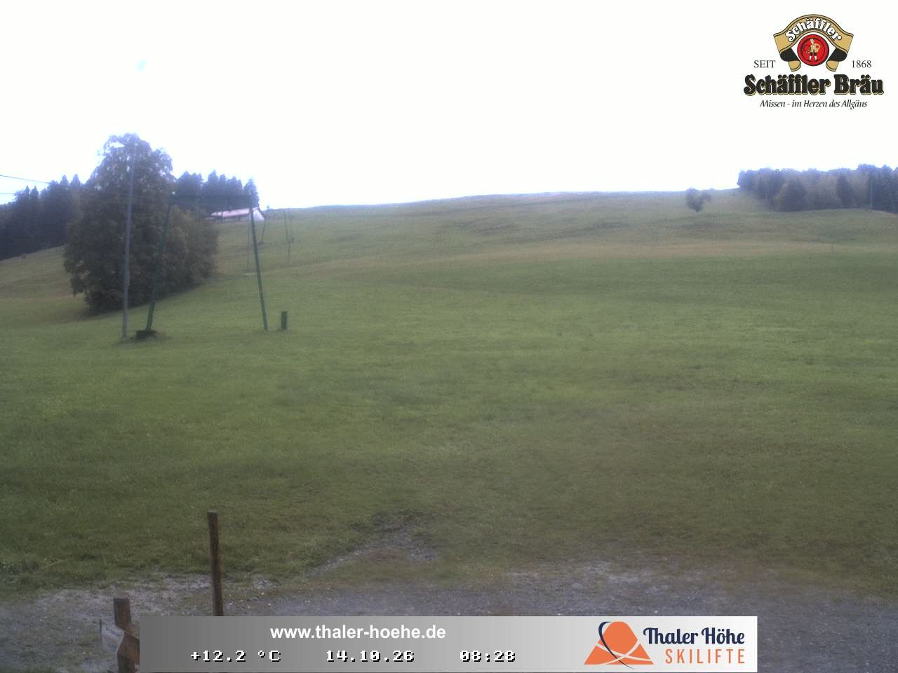 Archived image Webcam Thalerhöhe near Immenstadt
