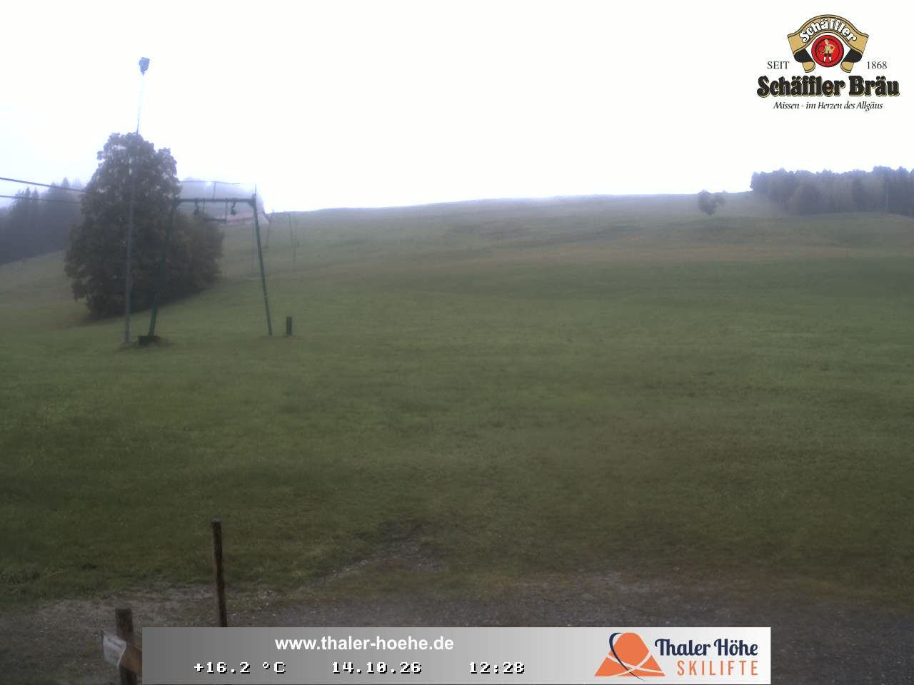 Archived image Webcam Thalerhöhe near Immenstadt