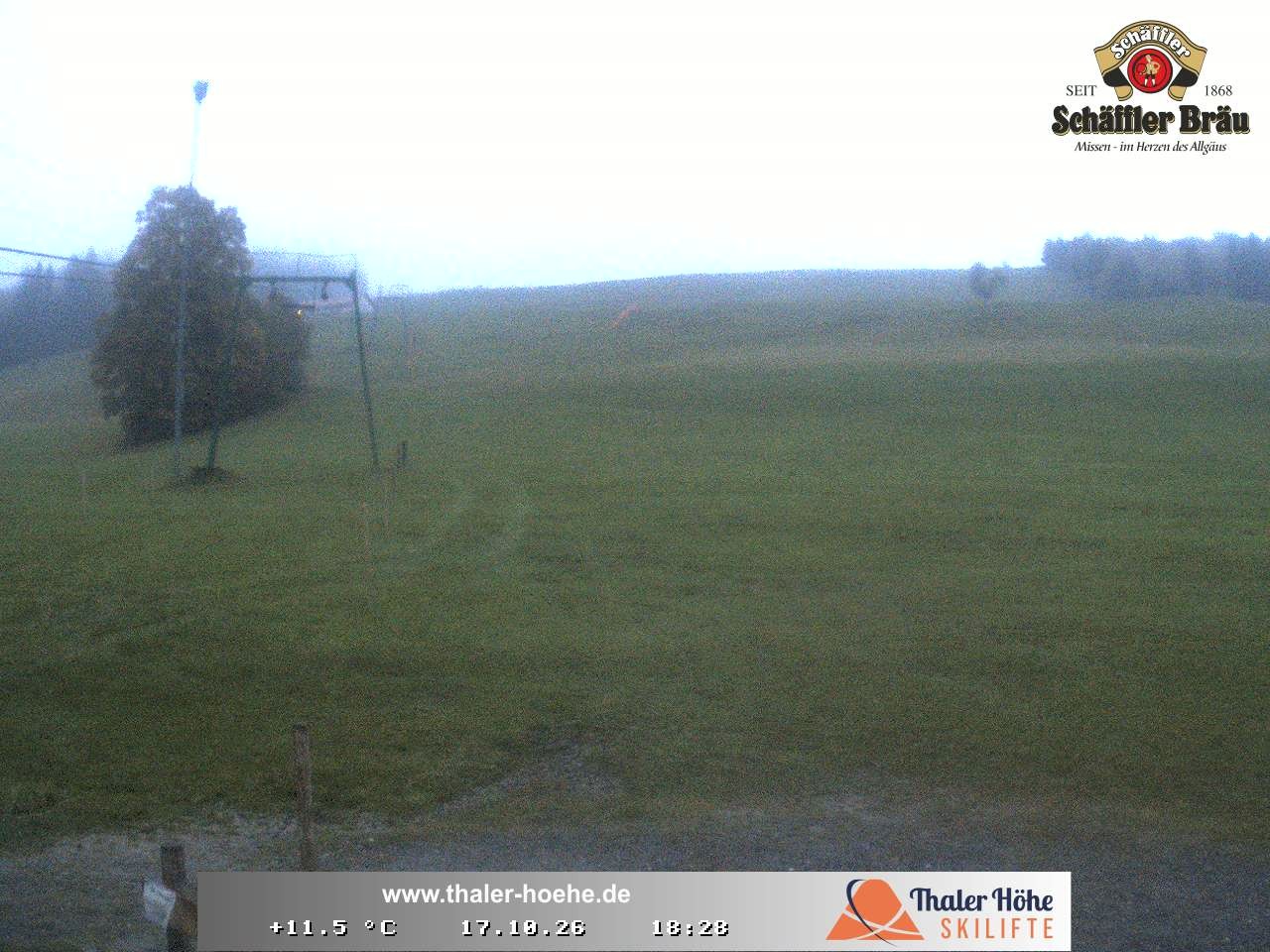 Archiv Foto Webcam Thalerhöhe bei Immenstadt