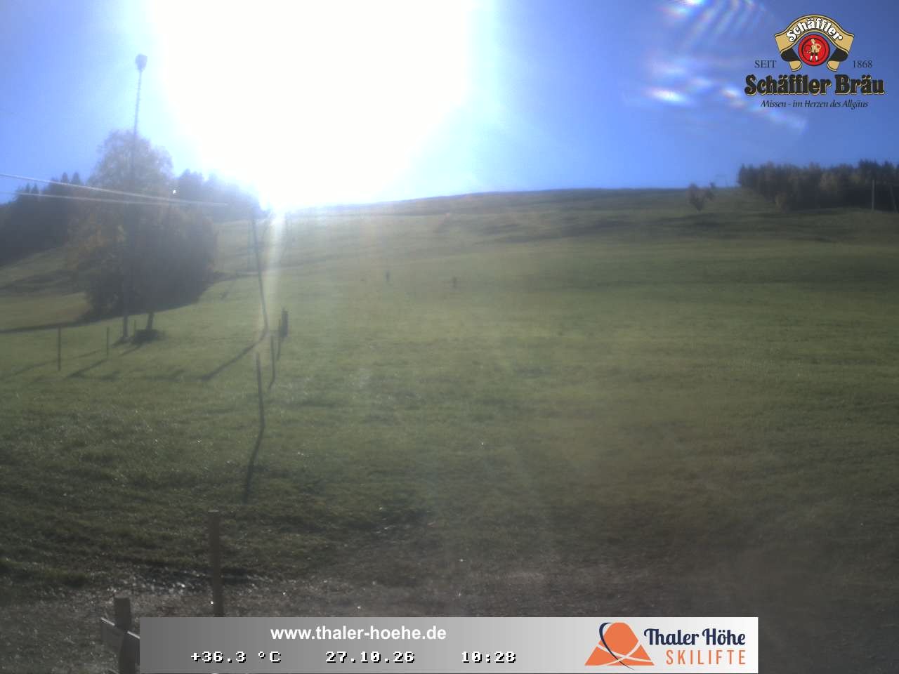 Archiv Foto Webcam Thalerhöhe bei Immenstadt