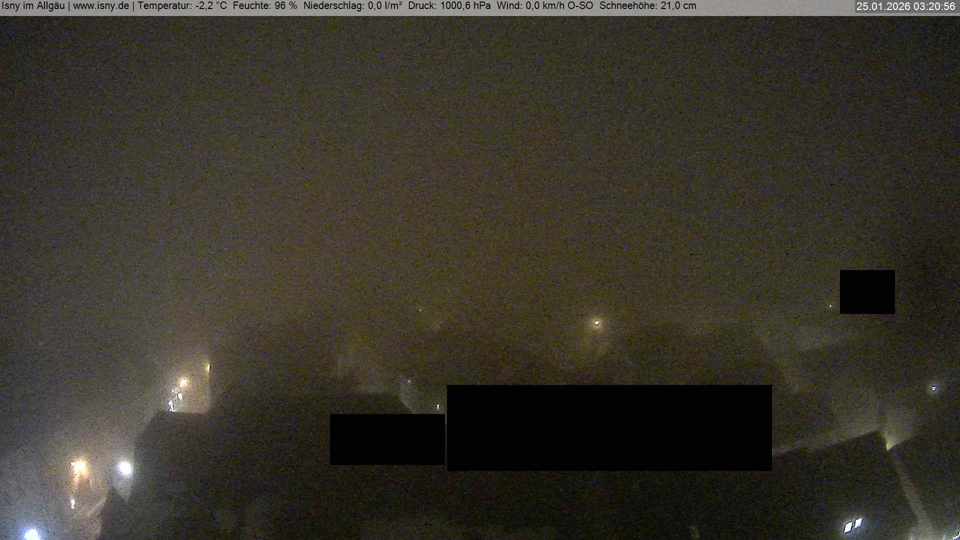 Archiv Foto Webcam Isny im Allgäu