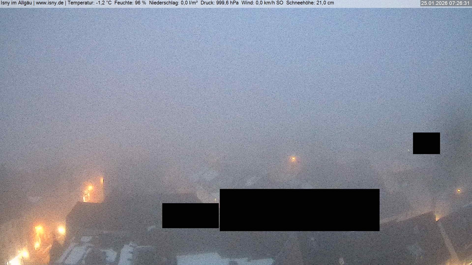 Archiv Foto Webcam Isny im Allgäu