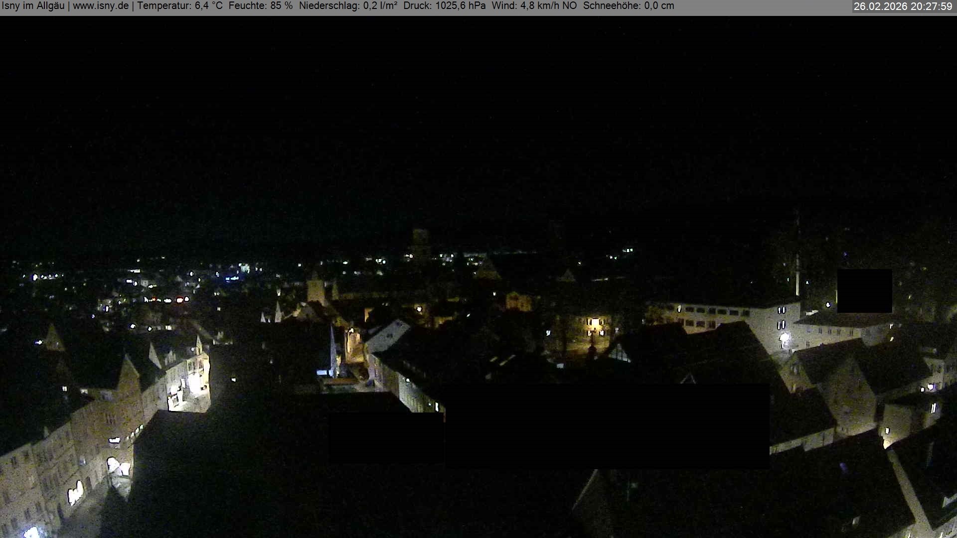 Archived image Webcam Health resort Isny