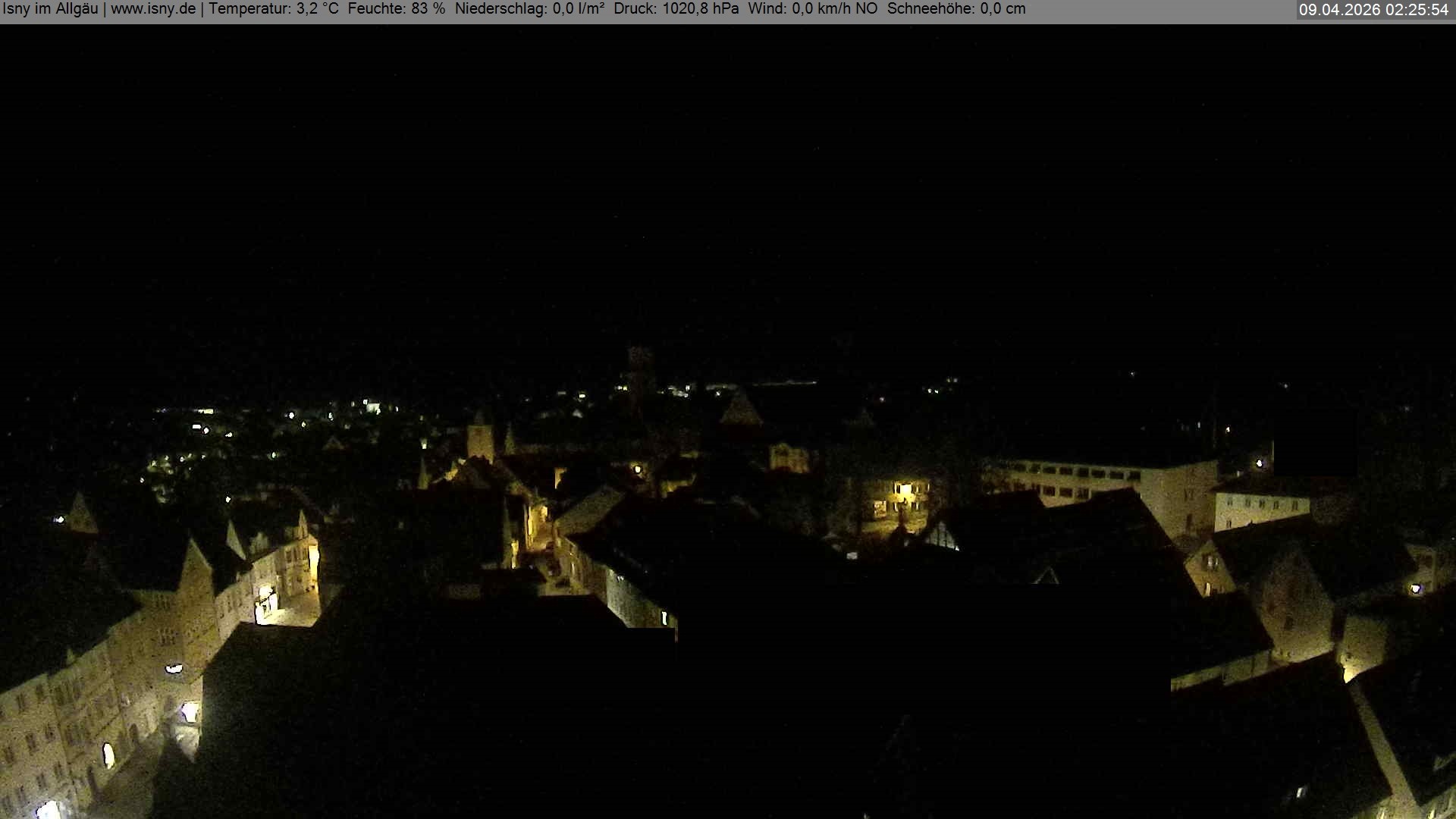 Archiv Foto Webcam Isny im Allgäu