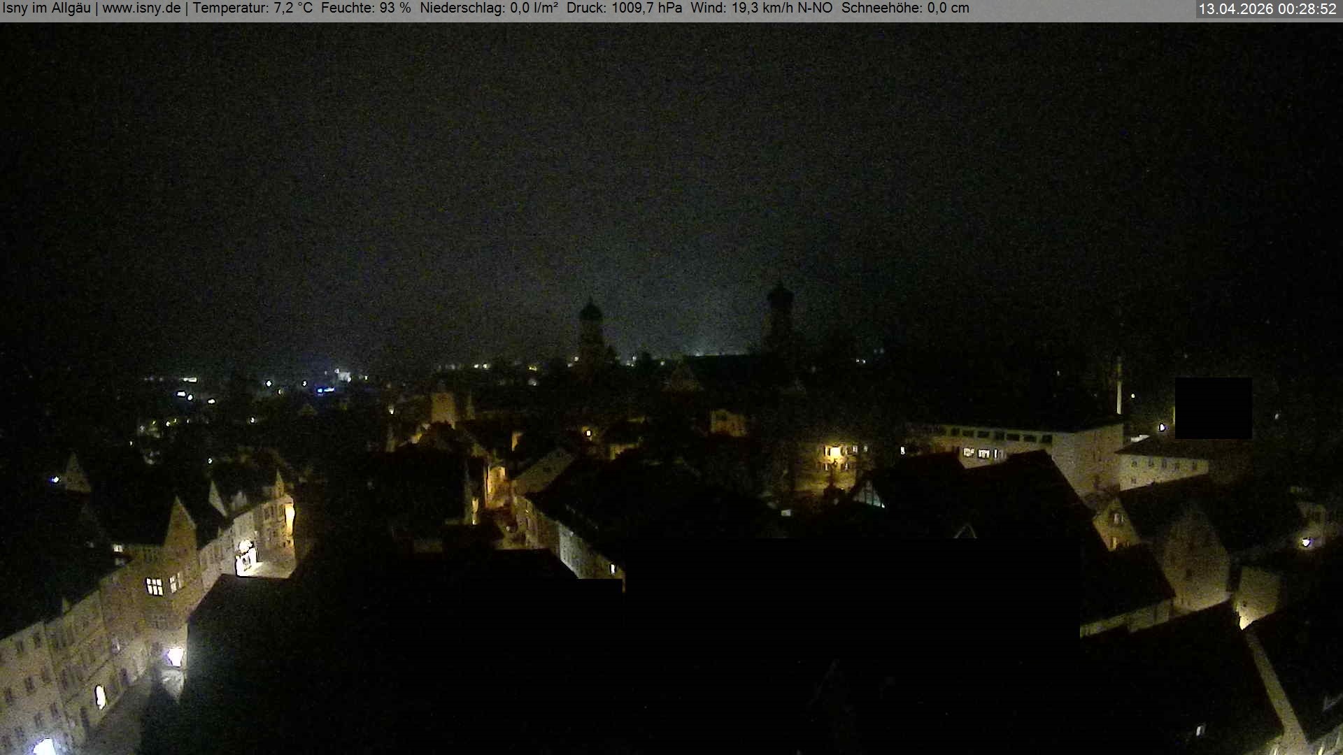 Archived image Webcam Health resort Isny