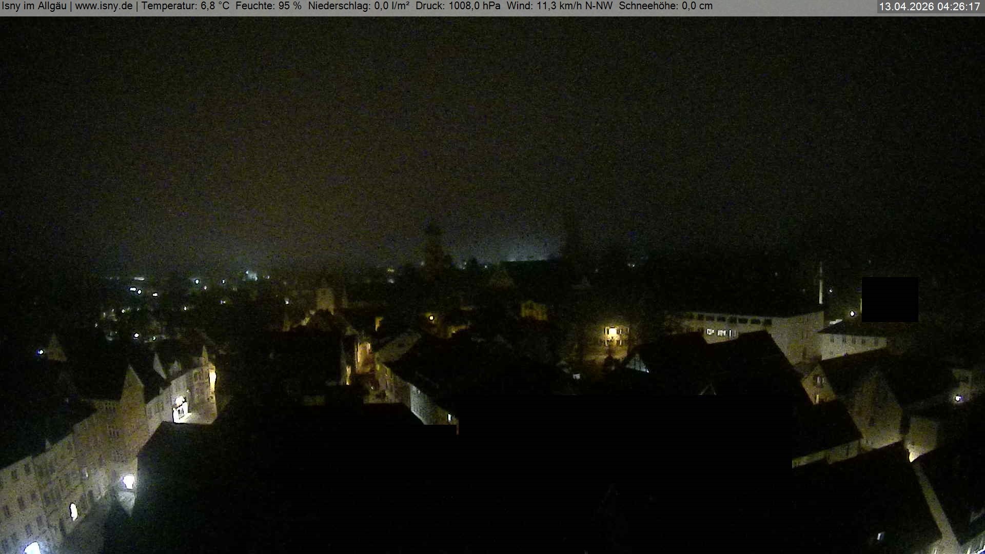 Archived image Webcam Health resort Isny