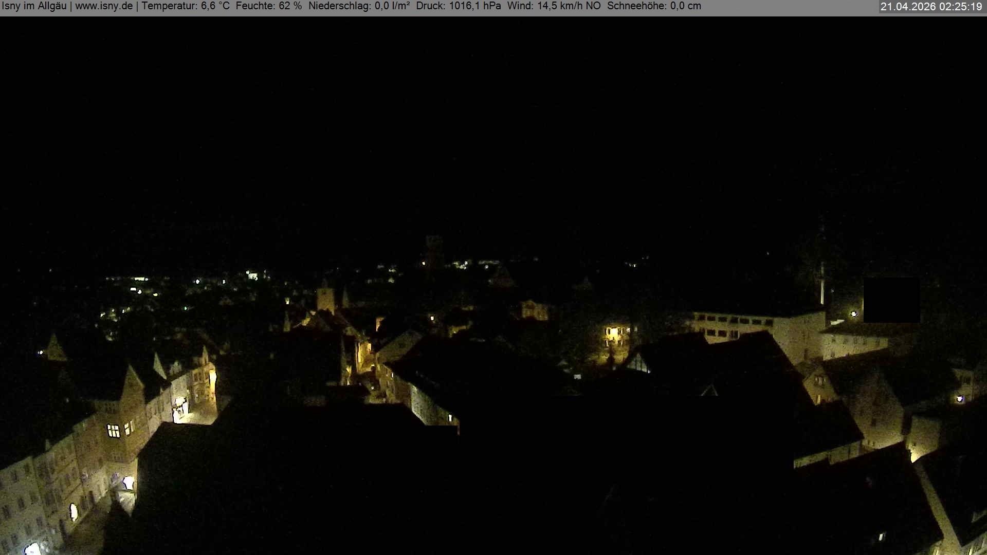 Archiv Foto Webcam Isny im Allgäu