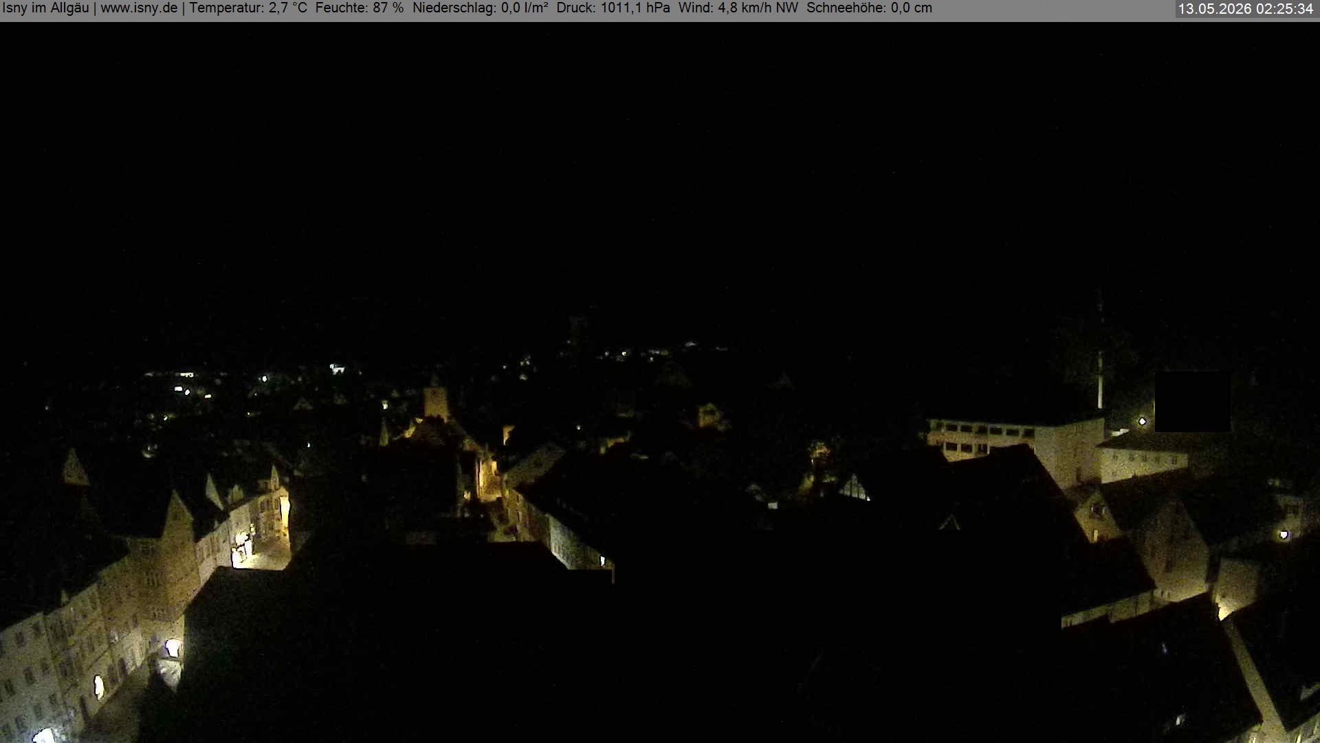 Archiv Foto Webcam Isny im Allgäu