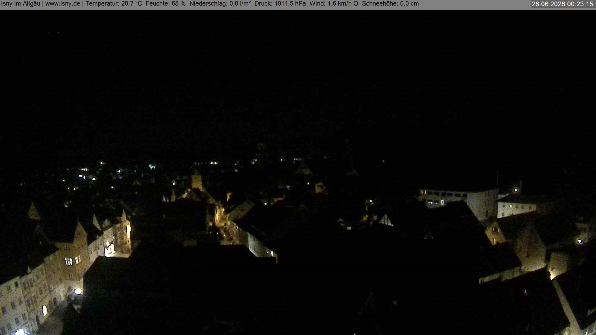 Archiv Foto Webcam Isny im Allgäu