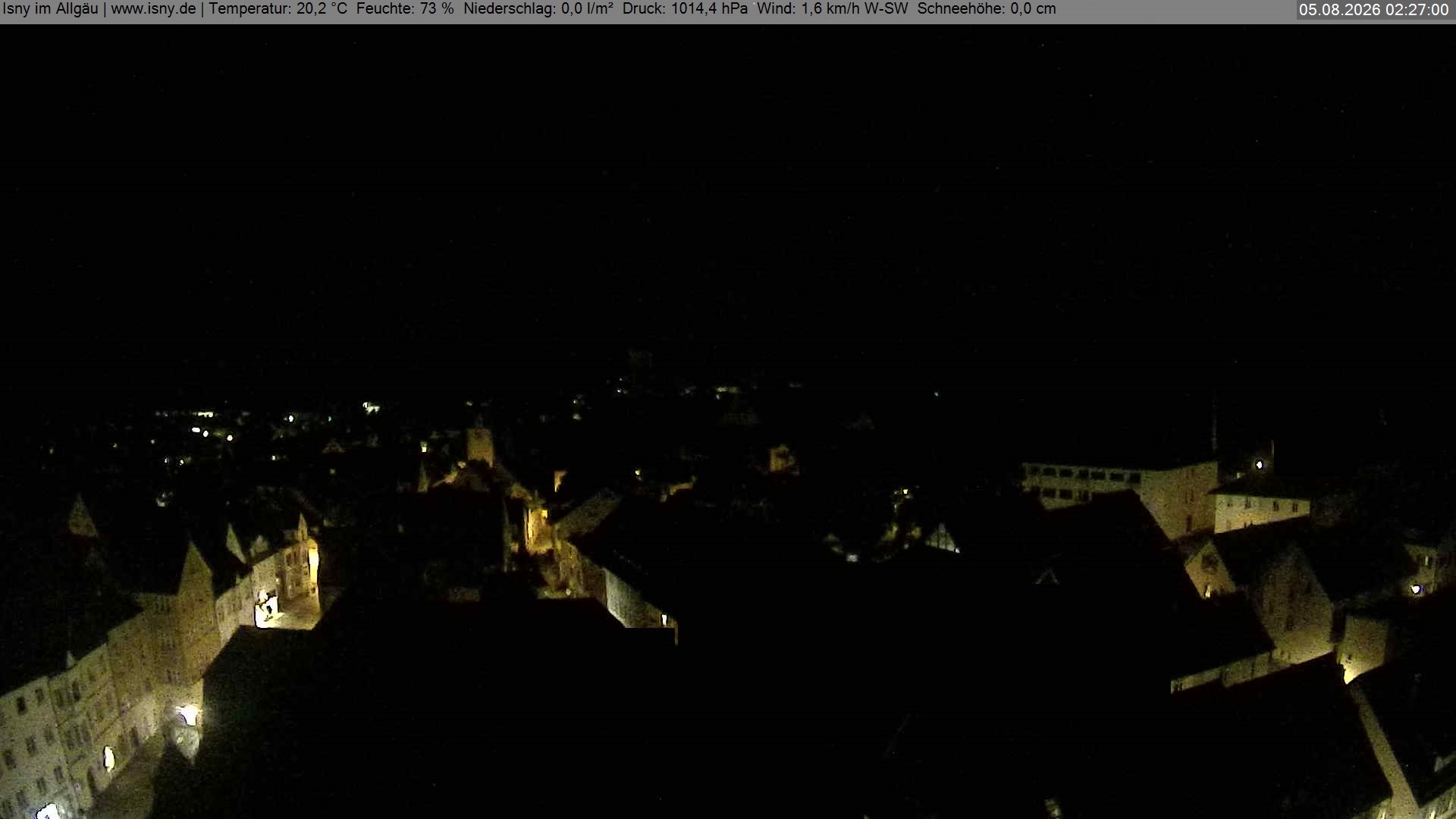 Archived image Webcam Health resort Isny