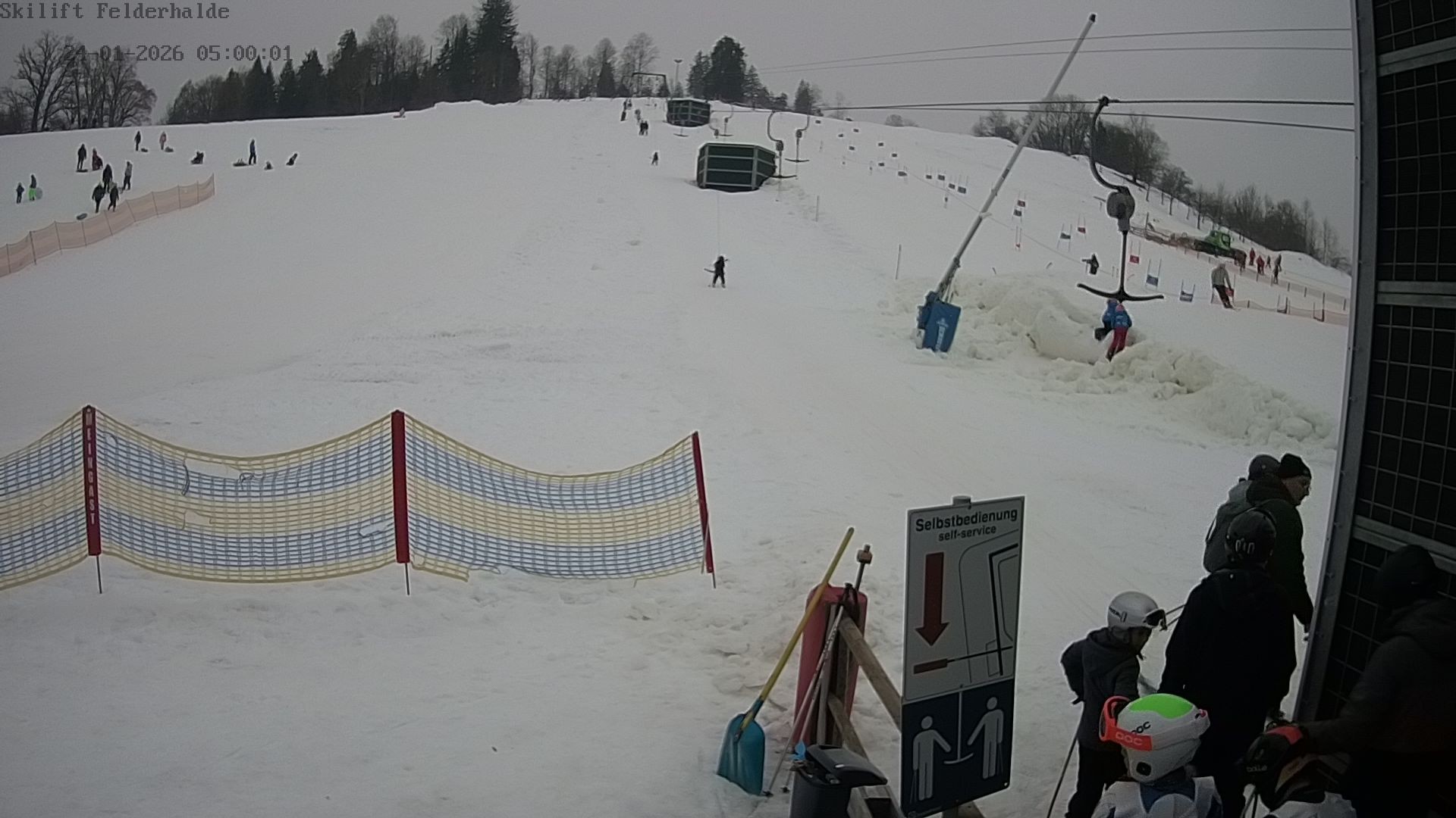 Archiv Foto Webcam Skihang, Isny