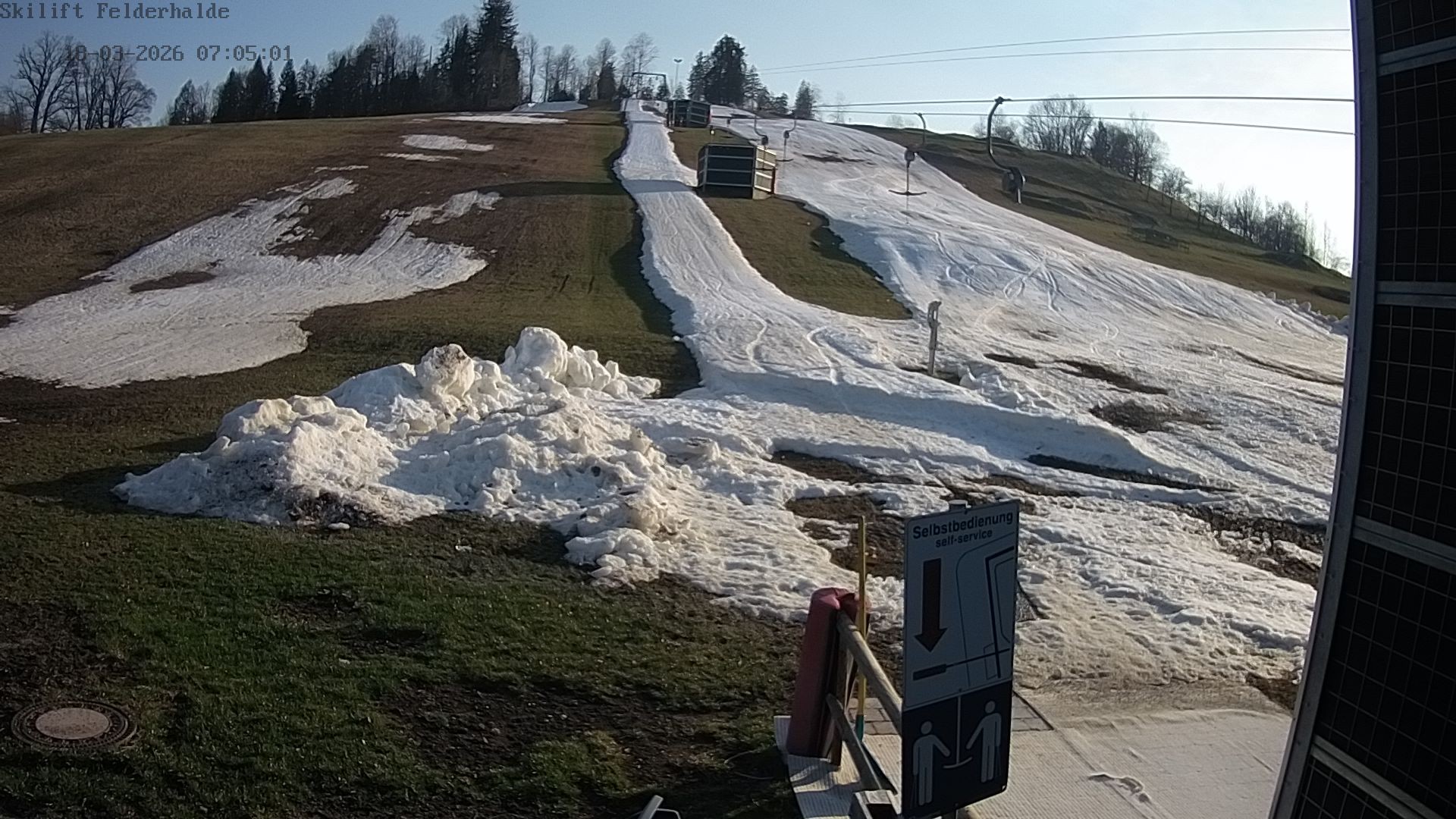 Archiv Foto Webcam Skihang, Isny