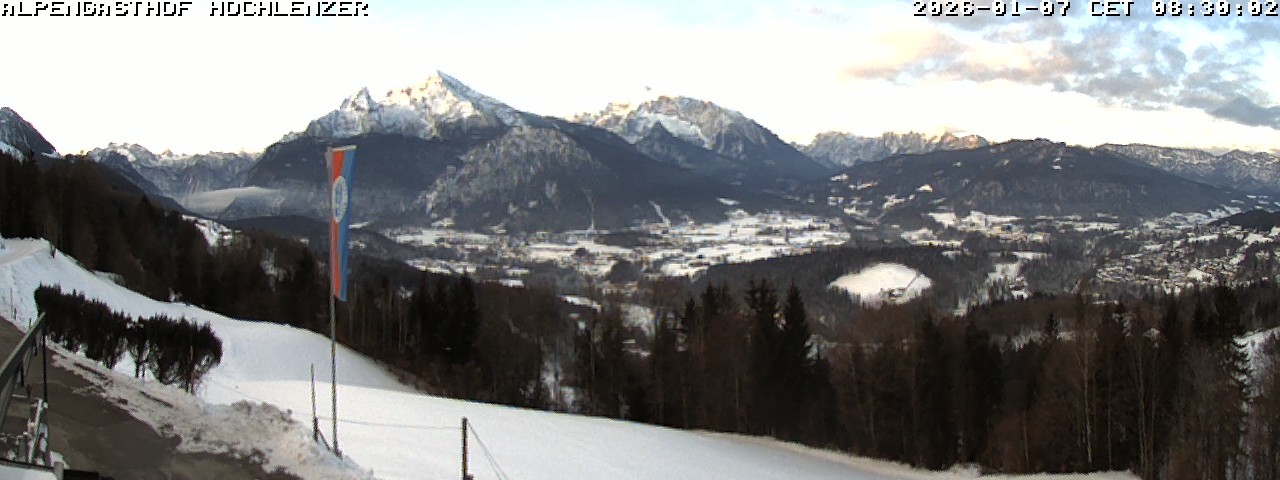 Archiv Foto Webcam Schönau am Königssee: Alpengasthof Hochlenzer