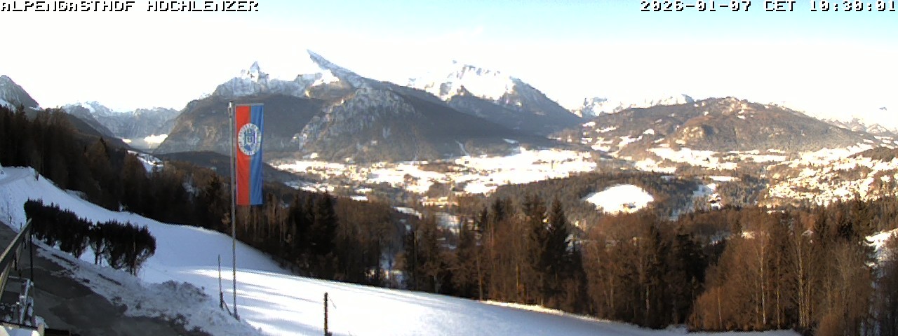 Archiv Foto Webcam Schönau am Königssee: Alpengasthof Hochlenzer