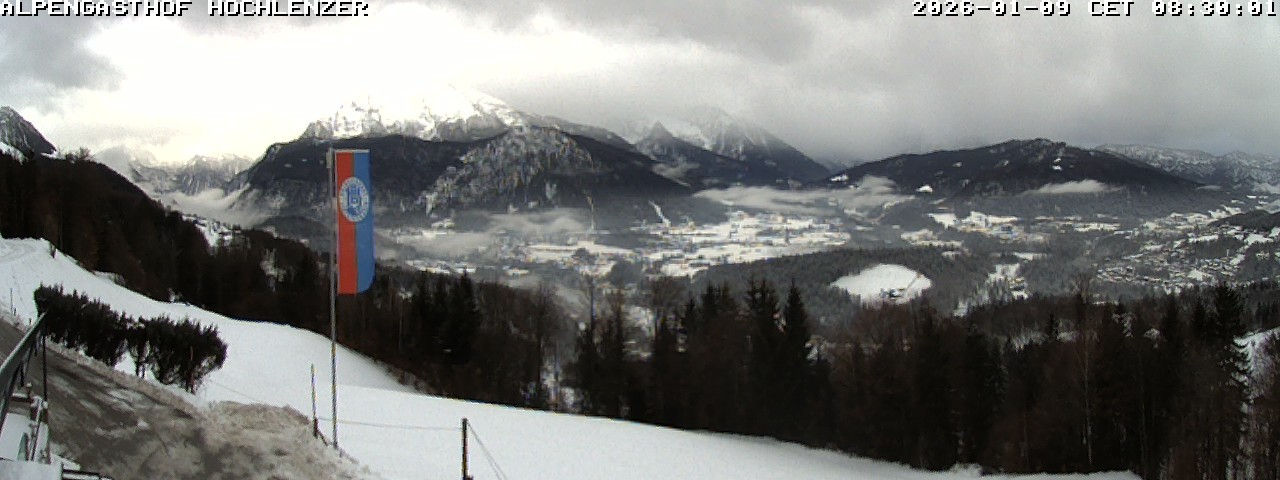 Archived image Webcam Schönau am Königssee - View Mountain Hut Hochlenzer
