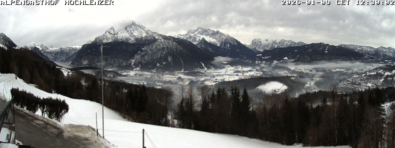 Archived image Webcam Schönau am Königssee - View Mountain Hut Hochlenzer
