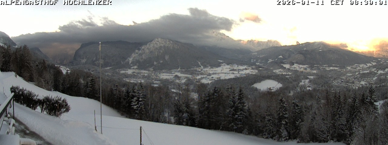 Archiv Foto Webcam Schönau am Königssee: Alpengasthof Hochlenzer
