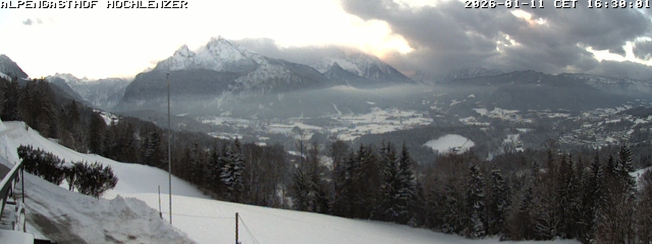 Archiv Foto Webcam Schönau am Königssee: Alpengasthof Hochlenzer