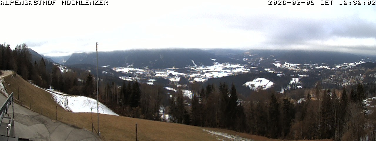 Archiv Foto Webcam Schönau am Königssee: Alpengasthof Hochlenzer