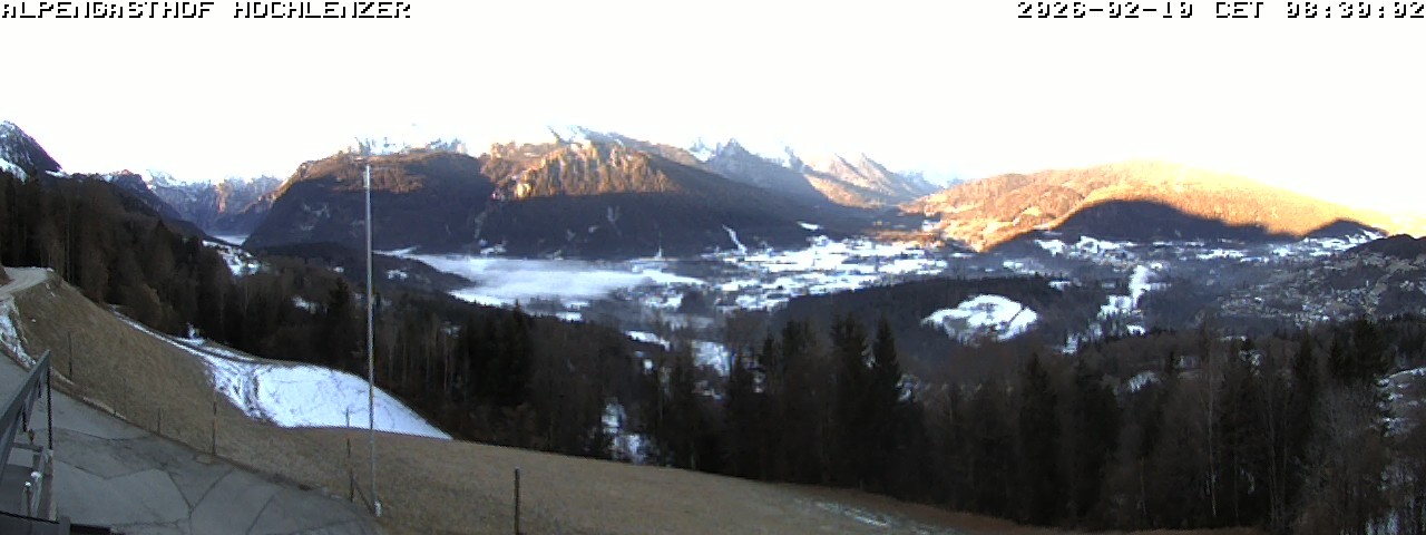 Archiv Foto Webcam Schönau am Königssee: Alpengasthof Hochlenzer
