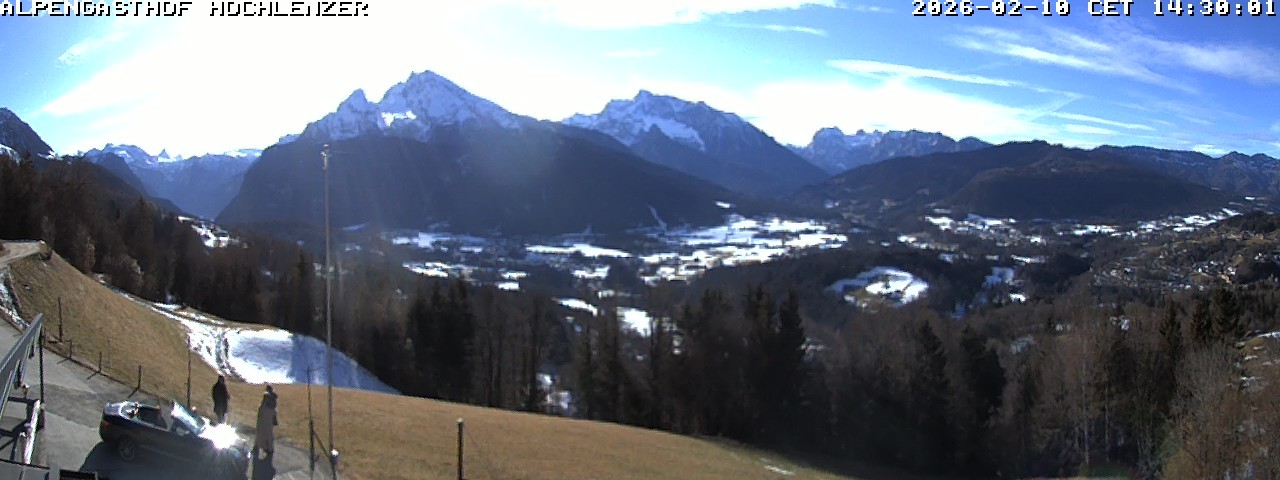 Archiv Foto Webcam Schönau am Königssee: Alpengasthof Hochlenzer