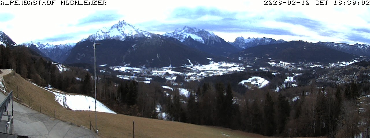 Archiv Foto Webcam Schönau am Königssee: Alpengasthof Hochlenzer