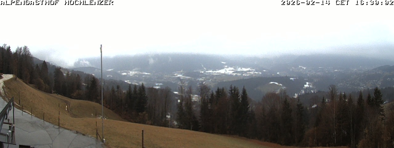 Archived image Webcam Schönau am Königssee - View Mountain Hut Hochlenzer
