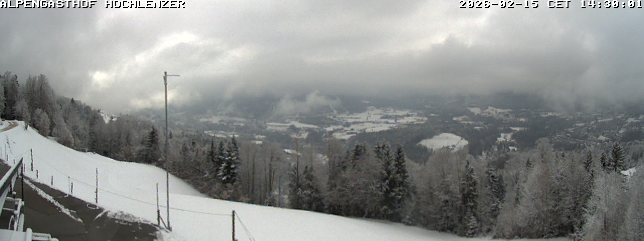Archived image Webcam Schönau am Königssee - View Mountain Hut Hochlenzer