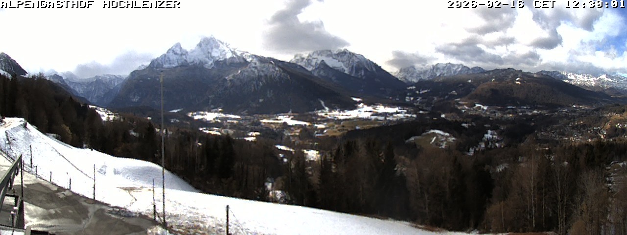 Archiv Foto Webcam Schönau am Königssee: Alpengasthof Hochlenzer