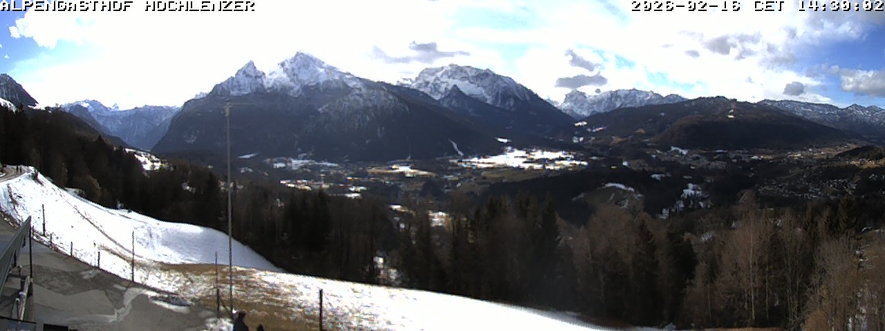 Archiv Foto Webcam Schönau am Königssee: Alpengasthof Hochlenzer