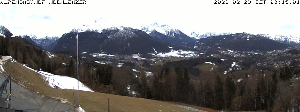 Archiv Foto Webcam Schönau am Königssee: Alpengasthof Hochlenzer