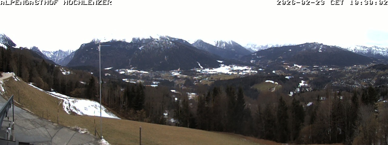 Archiv Foto Webcam Schönau am Königssee: Alpengasthof Hochlenzer