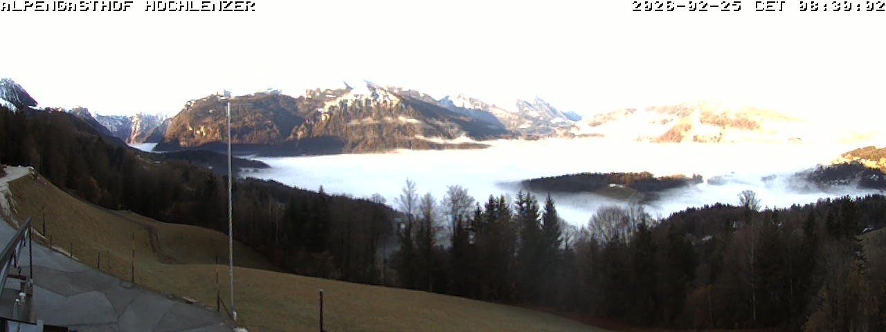 Archiv Foto Webcam Schönau am Königssee: Alpengasthof Hochlenzer