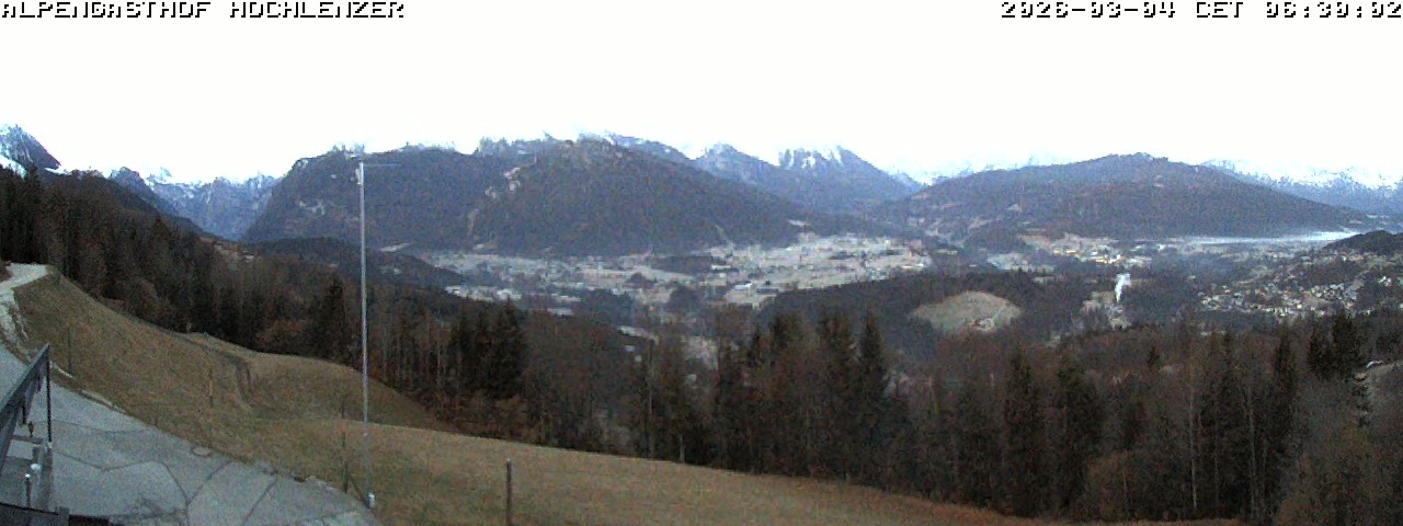 Archiv Foto Webcam Schönau am Königssee: Alpengasthof Hochlenzer