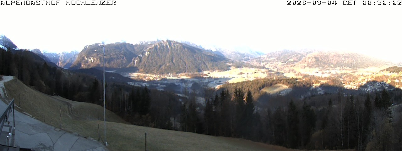 Archiv Foto Webcam Schönau am Königssee: Alpengasthof Hochlenzer