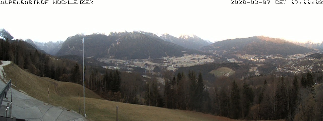 Archiv Foto Webcam Schönau am Königssee: Alpengasthof Hochlenzer