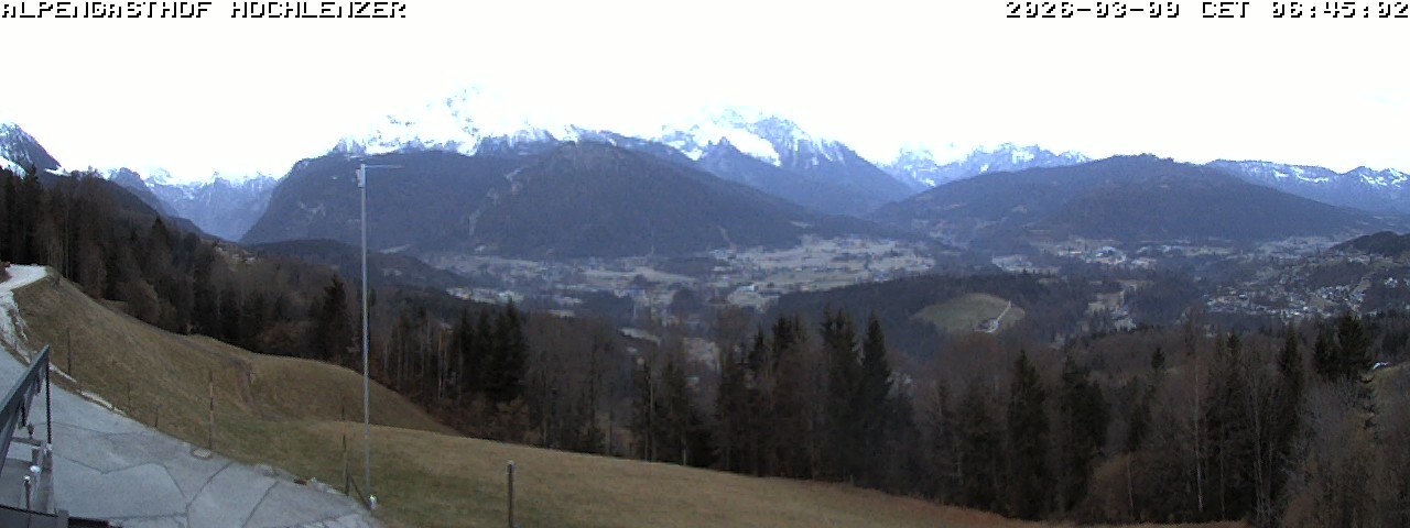 Archiv Foto Webcam Schönau am Königssee: Alpengasthof Hochlenzer