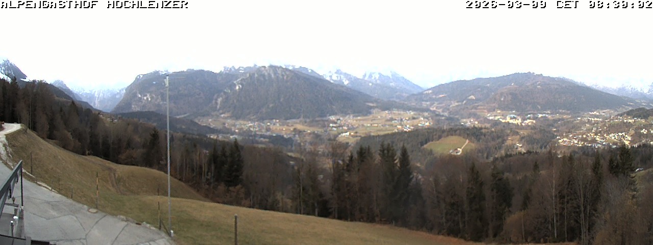 Archiv Foto Webcam Schönau am Königssee: Alpengasthof Hochlenzer