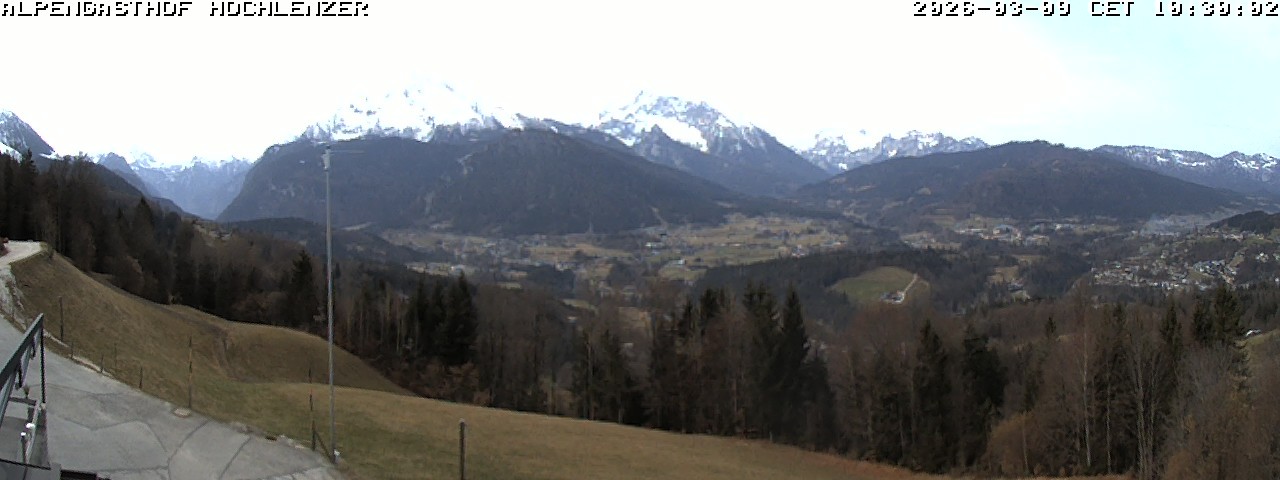 Archiv Foto Webcam Schönau am Königssee: Alpengasthof Hochlenzer