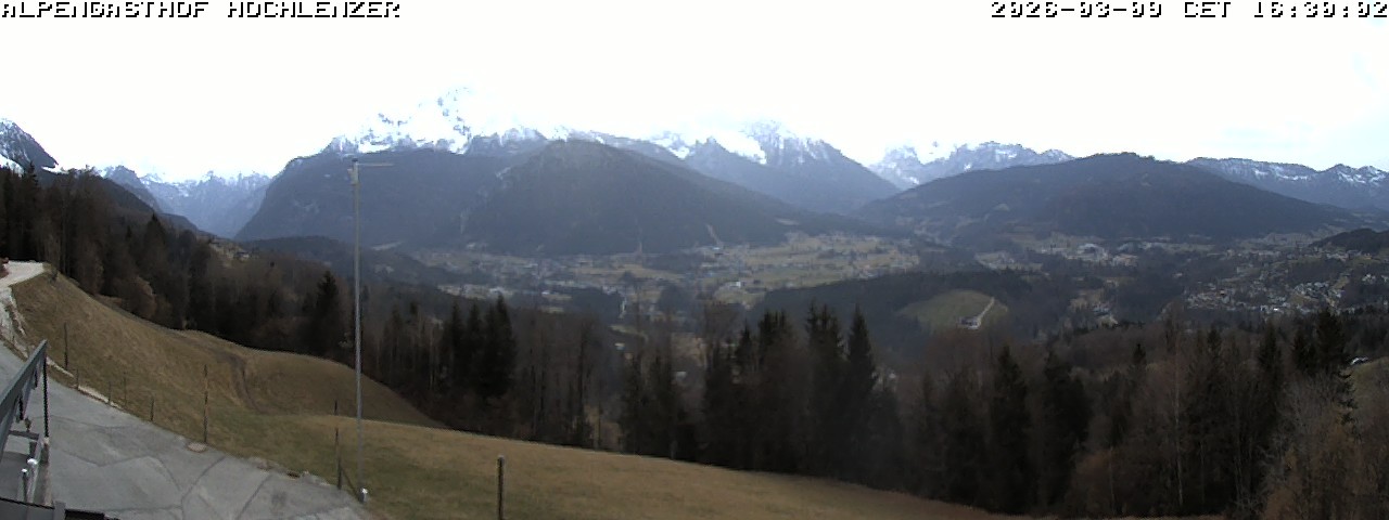 Archiv Foto Webcam Schönau am Königssee: Alpengasthof Hochlenzer