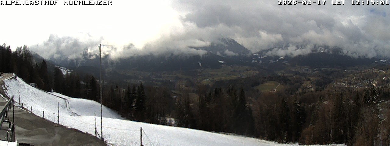 Archiv Foto Webcam Schönau am Königssee: Alpengasthof Hochlenzer