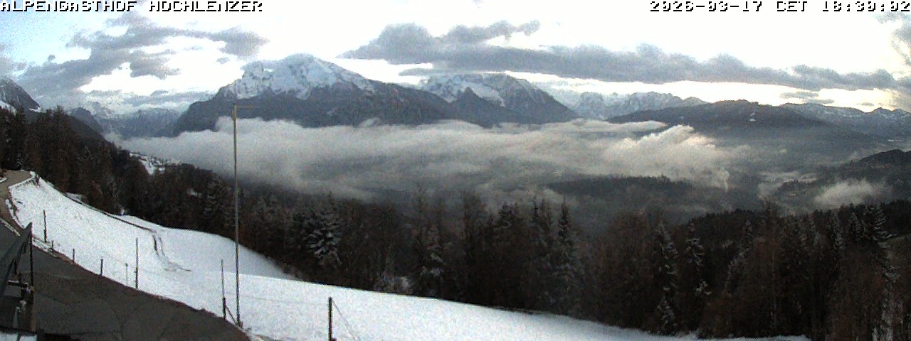 Archiv Foto Webcam Schönau am Königssee: Alpengasthof Hochlenzer