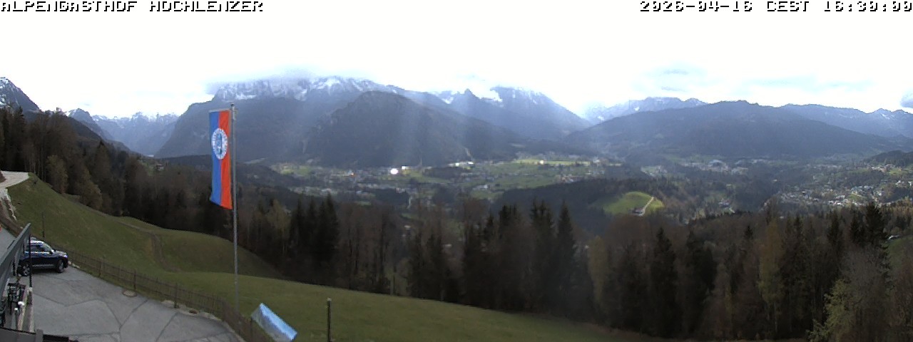 Archiv Foto Webcam Schönau am Königssee: Alpengasthof Hochlenzer